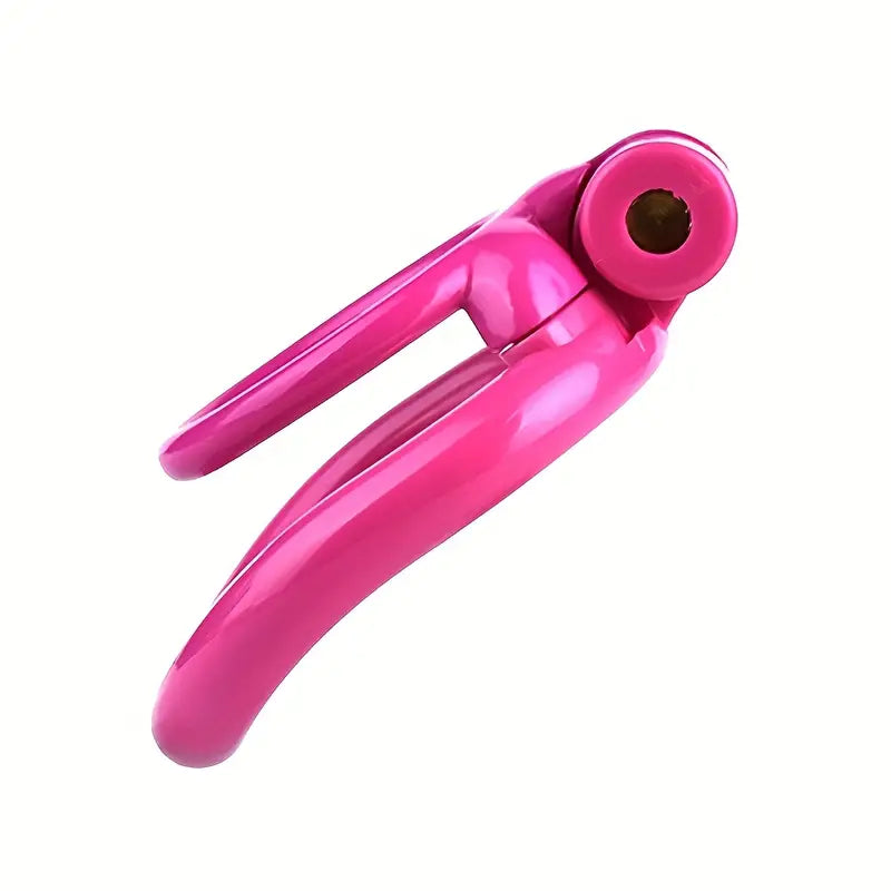 Pink Dual-Axis Penis Ring Adjustable Tension Lightweight Resin Cock Cage