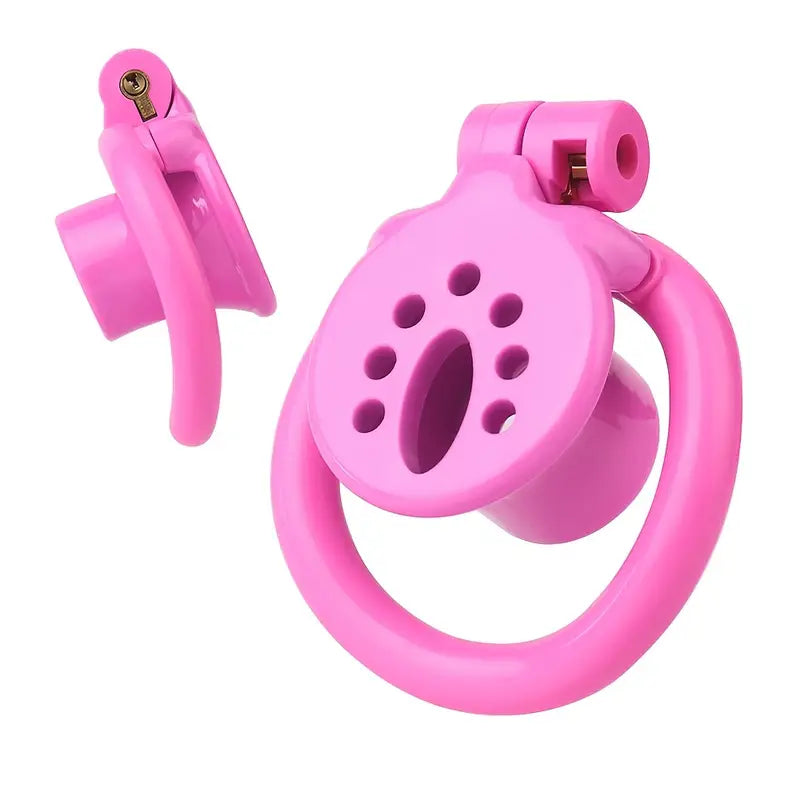 Resin Flat Inverted Male Chastity Cage Device Chastity Lock Cage BDSM Games