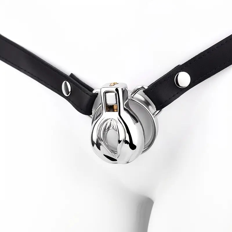 Male Metal Clitoris Head Virginity Virginity Belt Penis Restraint Cock Cage