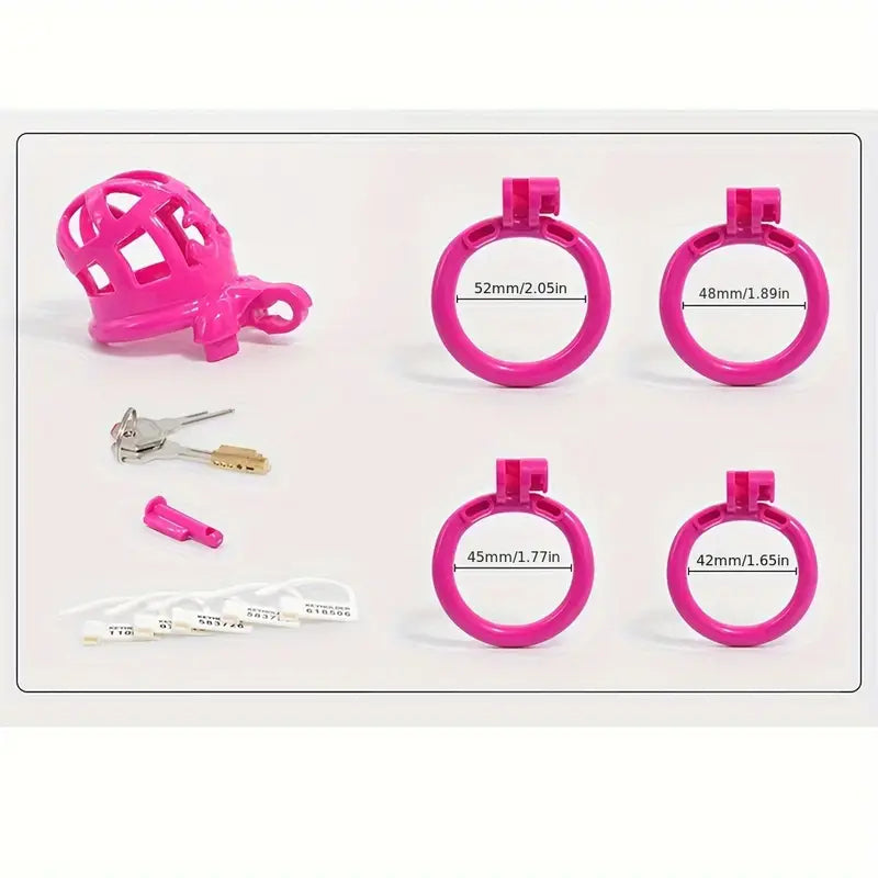 Resin Male Penis Cage Breathable Bdsm Sex Toys For Men Sissies Virginity