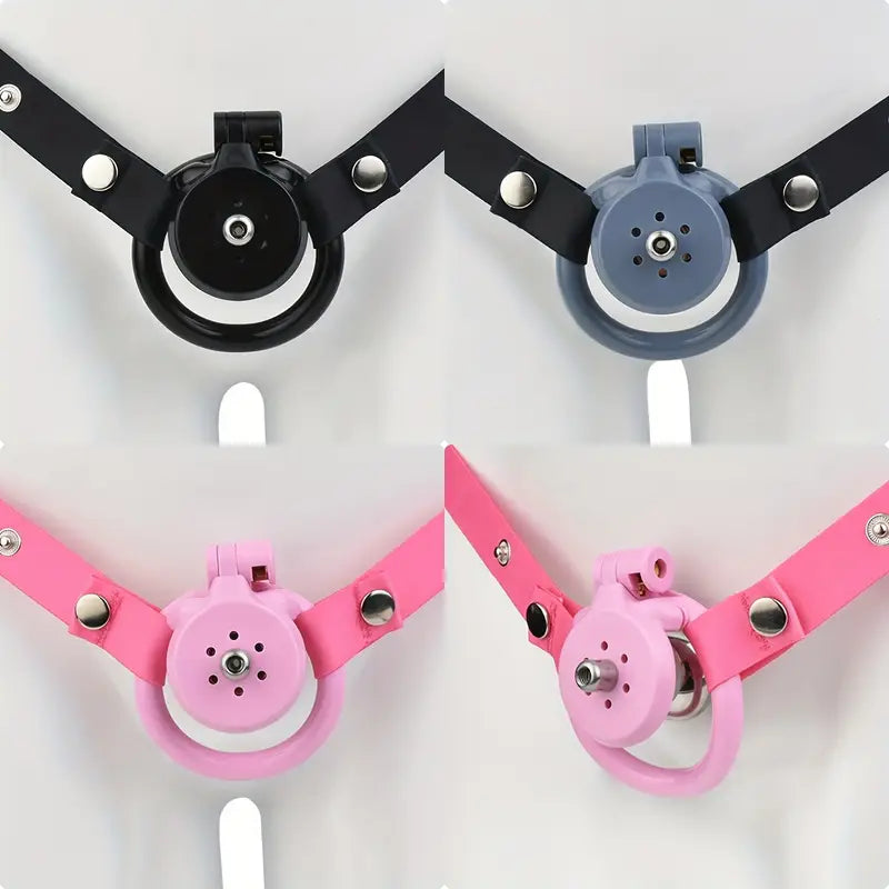 Detachable Metal Catheter Chastity Cage For Men Sex Adjustable Strap