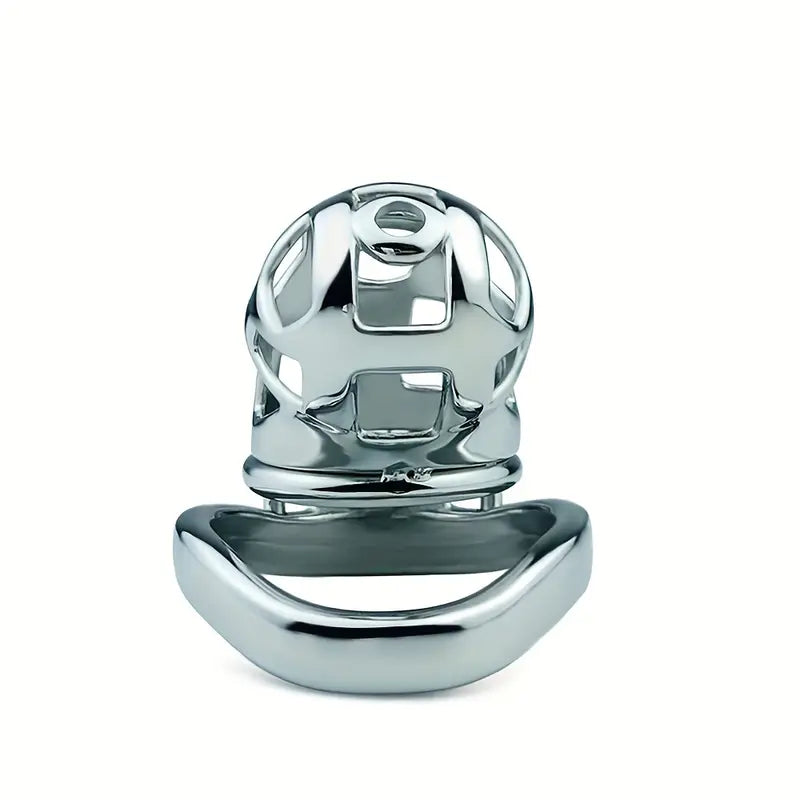 Metal Snake Shape Hollow Men Chastity Cage Penis Lock 4 Sizes Chastity