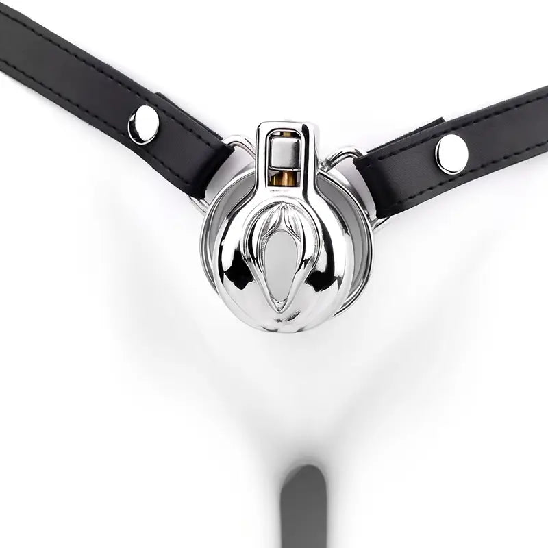 Male Metal Clitoris Head Virginity Virginity Belt Penis Restraint Cock Cage