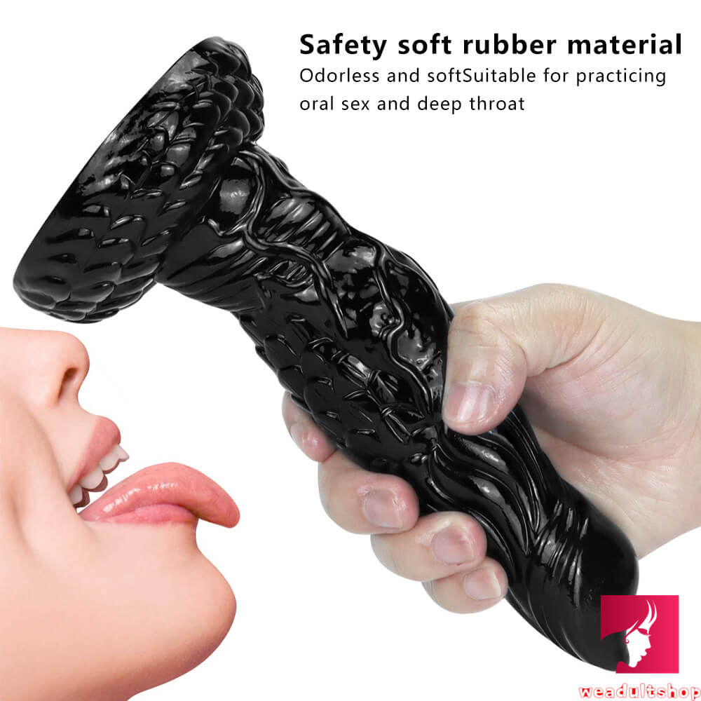 7.67in Real Fantasy Dragon Dildo For BDSM Anal Vagina Orgasm