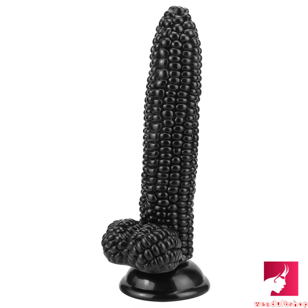 8.1in Real Big Corn Dildo Fruit Vegetable Fantasy Dildo Sex Toy