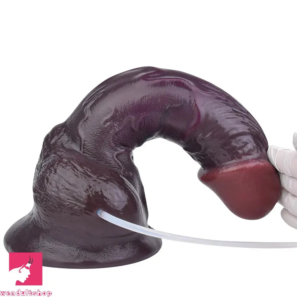 11.77in Dual Density Ejaculating Big Real Dildo Perfect For Hands-Free Play