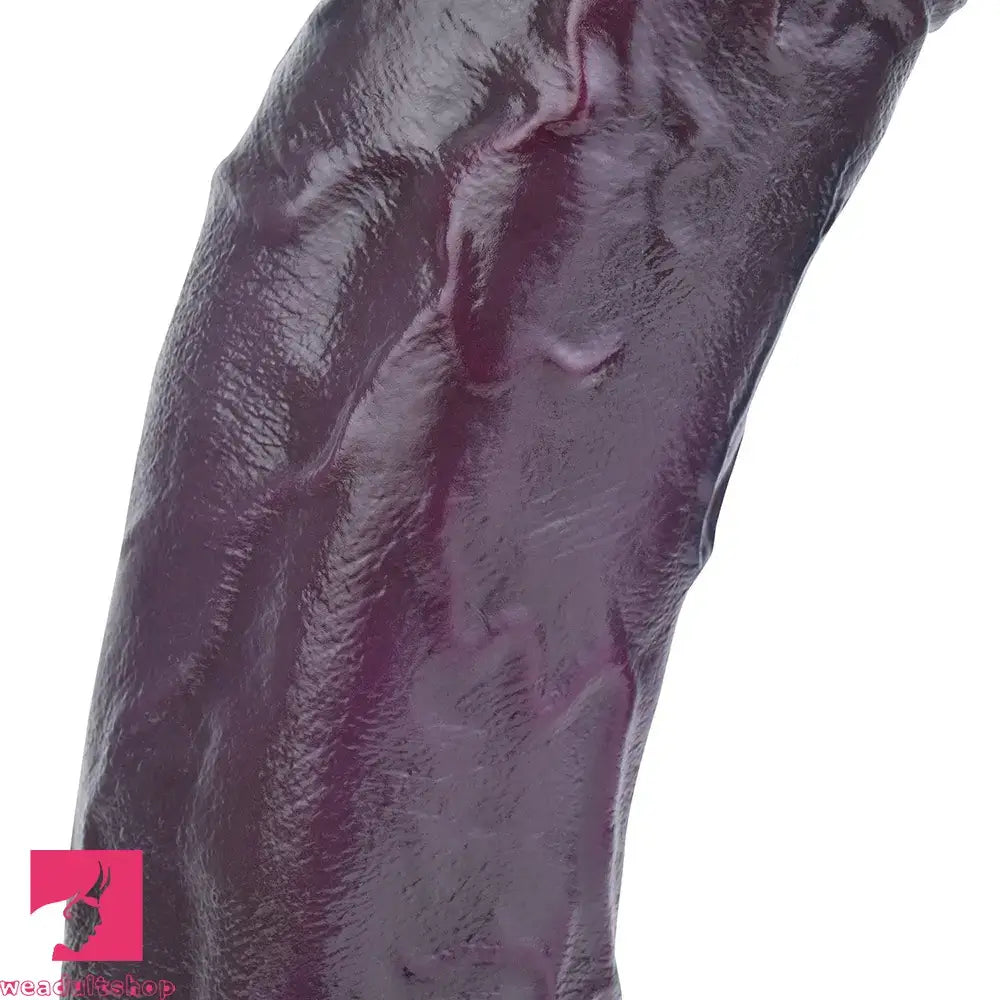 12.44in Dual Density Ejaculating Big Real Dildo Realistic Wide Vaginal Stimulator