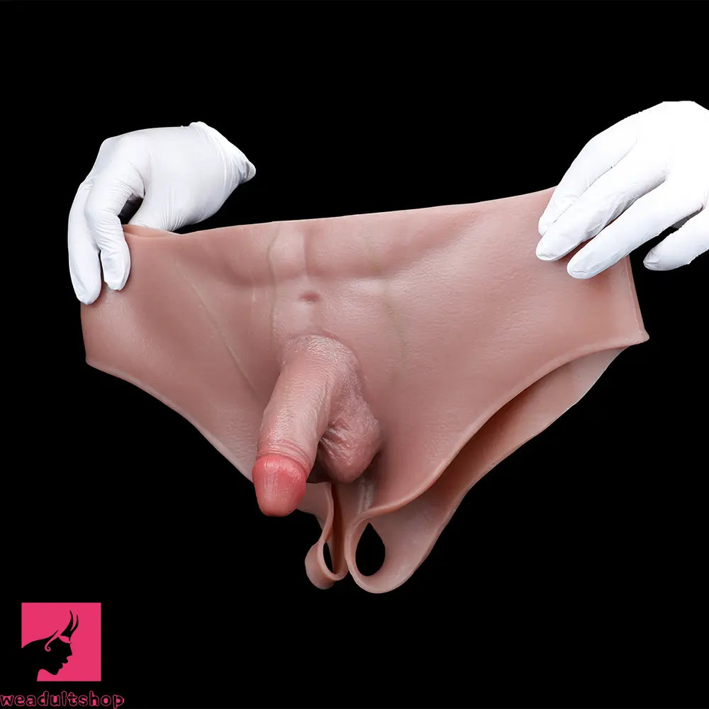 4.13in Realistic Small Solid Dildo Panty For Lesbian Vaginal Opening Relief Toy