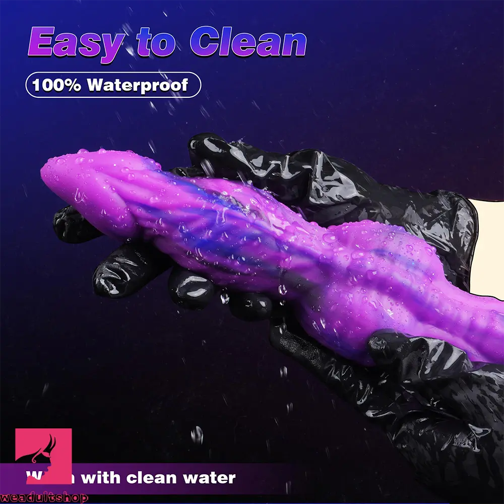 9.84in Fantasy Animal Knot Silicone Big Dildo Feel The Pleasure Love Toy