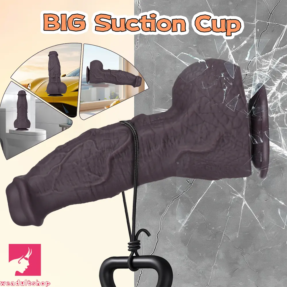 10.62in Silicone Large Soft Dildo Oversized Cock With Realistic Skin Design