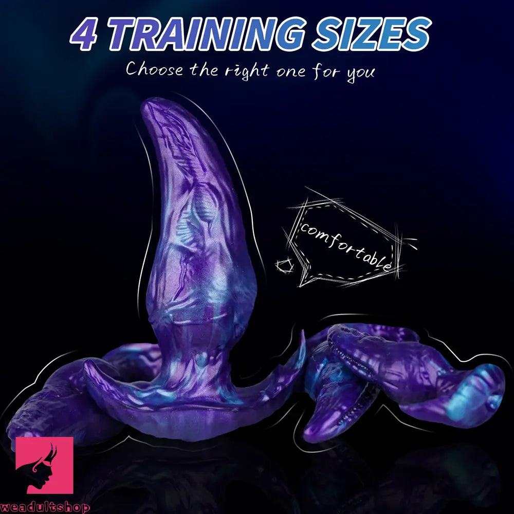 5.11in 6.29in 7.48in 8.66in Monster Fantasy Silicone Dildo For Starter Sex