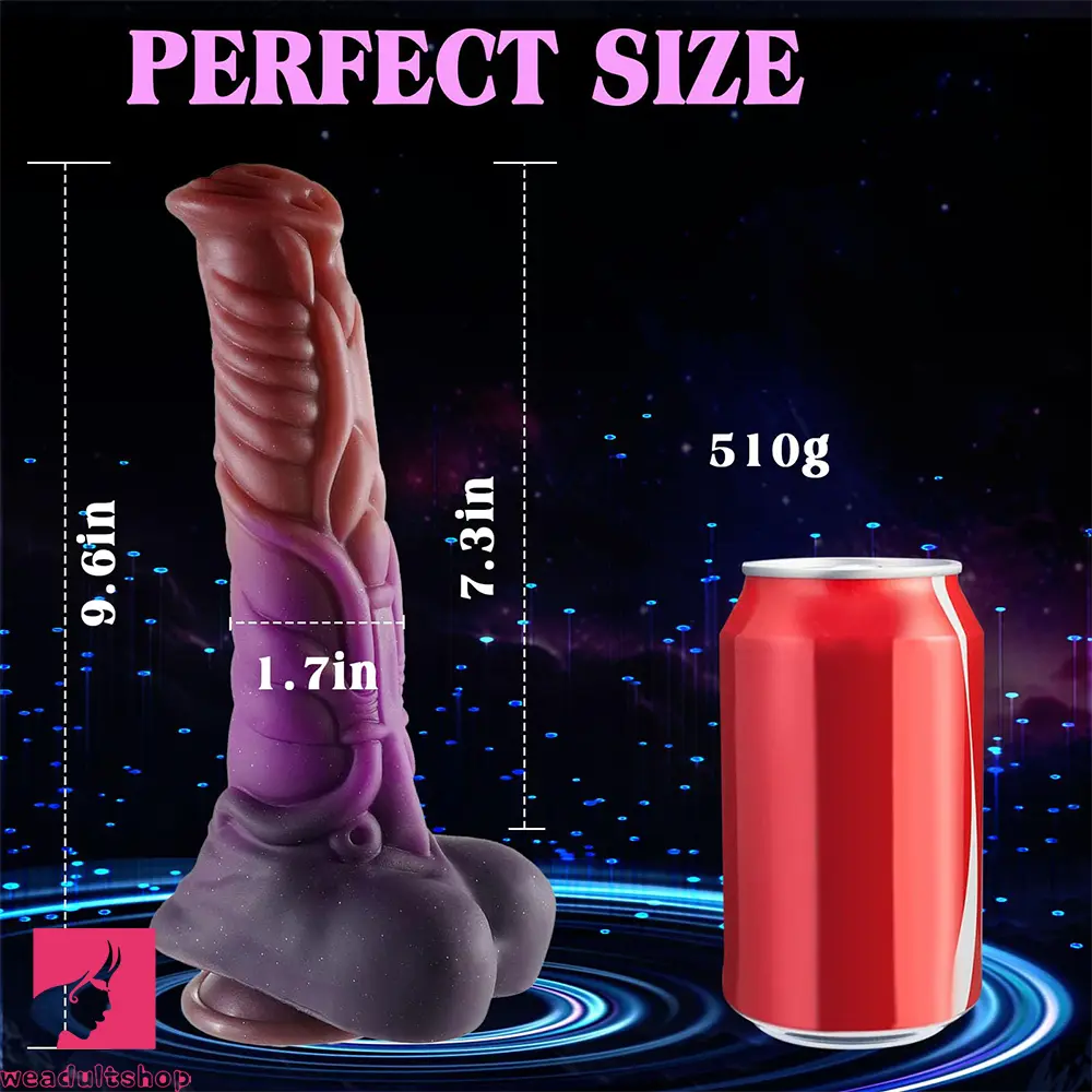 9.6in Horse Cock Fantasy Monster Big Dildo For Stimulation Women Men