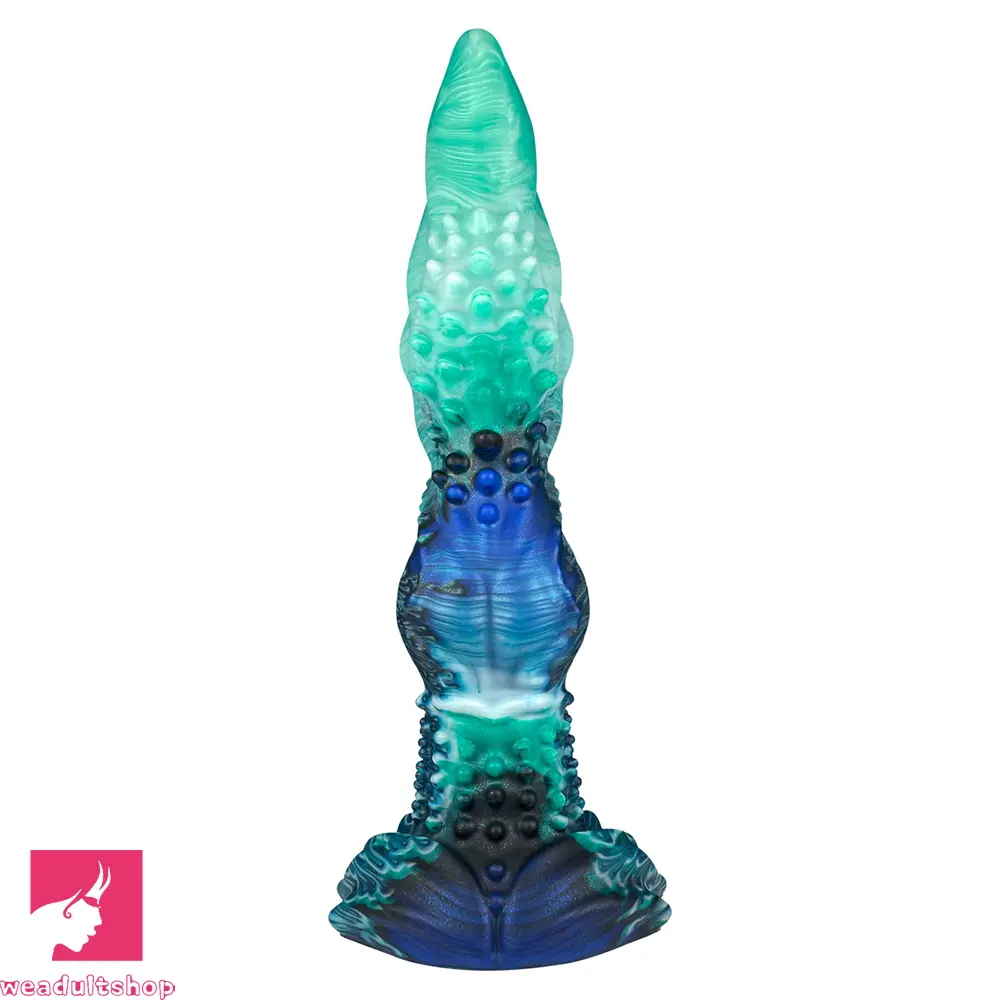 10.23in Monster Fantasy Silicone Spiked Dildo Soft Erotic Tool For Pleasure