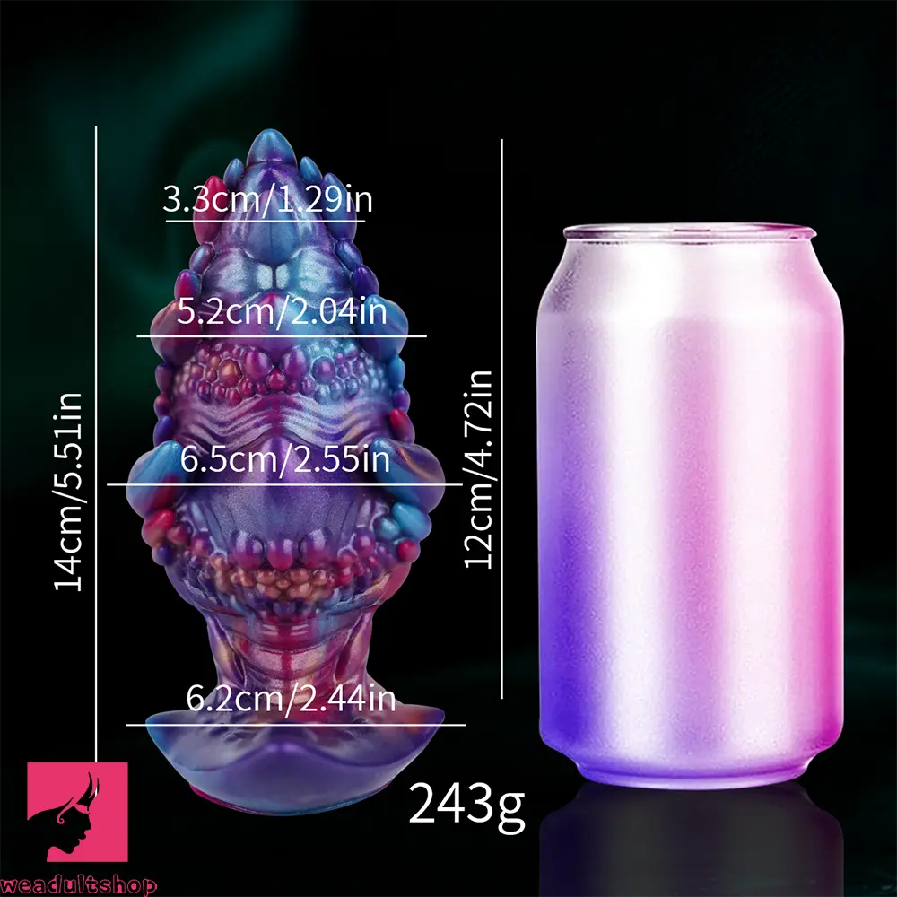 5.51in Fantasy Creature Odd Wearable Dildo For Prostate Clit Massage