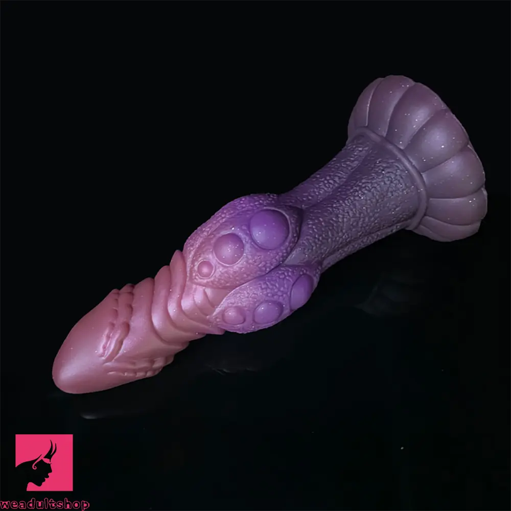 8.43in Monster Knot Silicone Soft Big Dildo Fantasy Odd Cock Love Cock