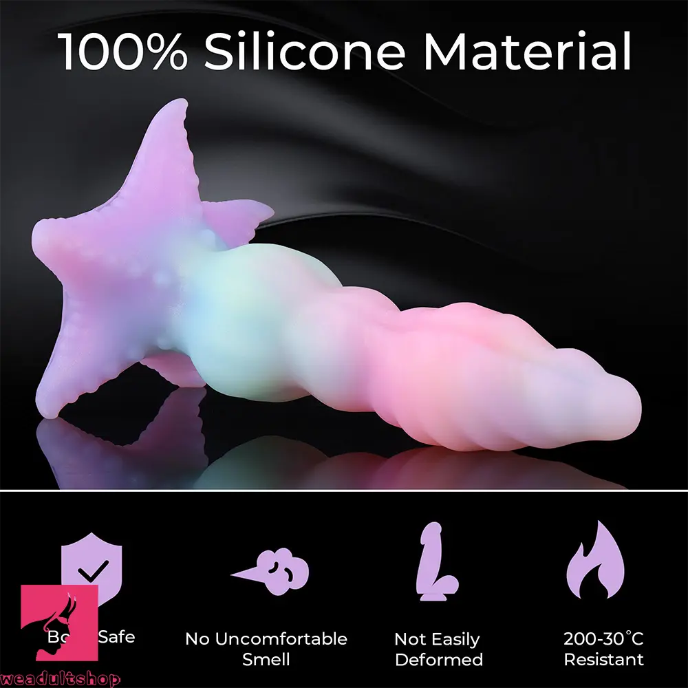 9.65in Monster Big Knot Fantasy Dildo Female Toy With Anal Feeling Adult