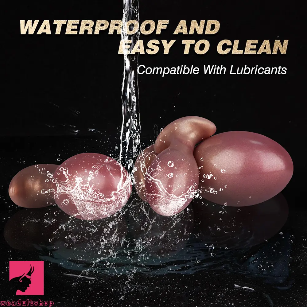 3.74in 4.33in 5.11in Anal Ball Butt Plug Dildo Female Pleasure Penis Sex Toy