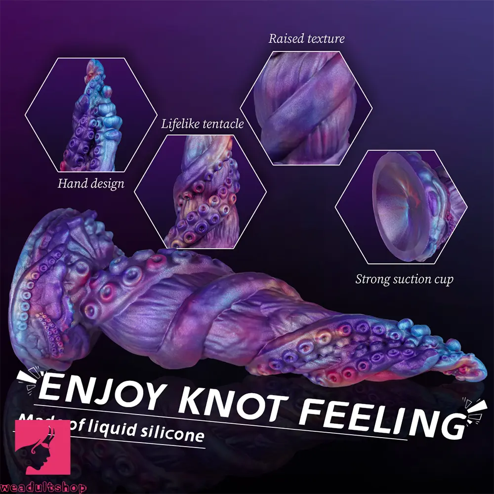 9.84in Tentacle Fantasy Big Dildo For G-Spot Stimulation Cock Masturbation
