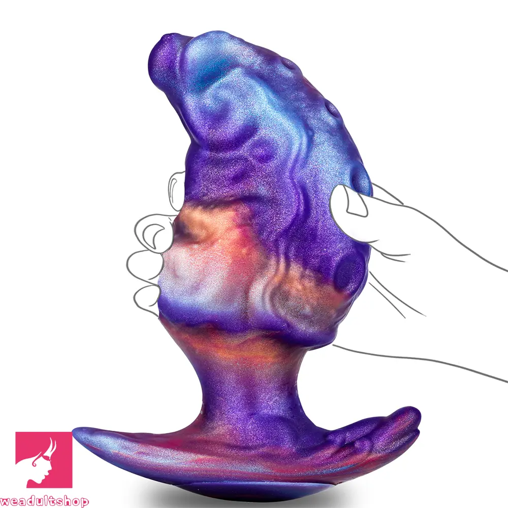4.92in Tentacle Monster Silicone Soft Dildo Non-Electric Intimate Cock