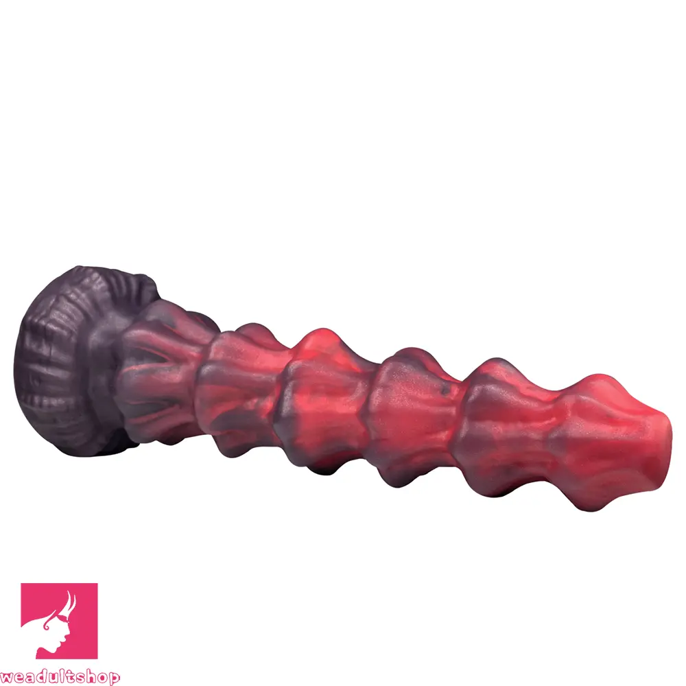 10.04in Monster Silicone Big Odd Dildo Anal Clit Expansion Sex Cock