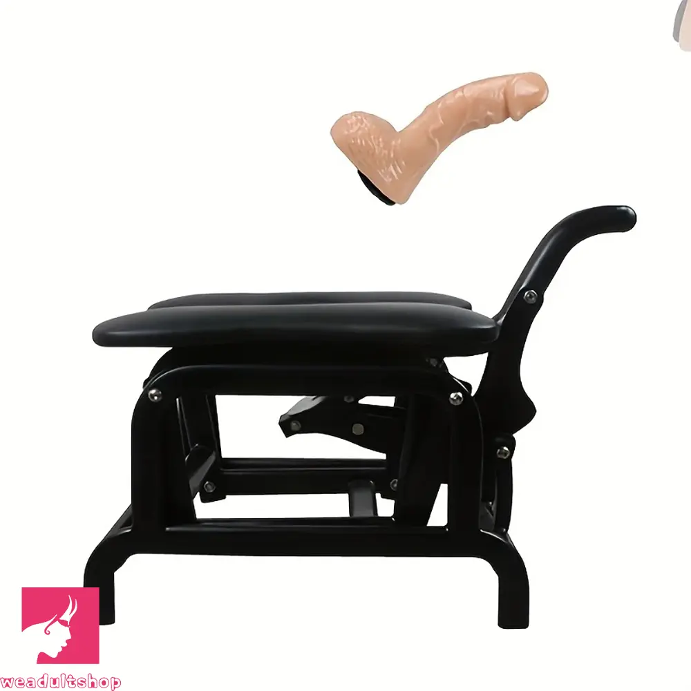 7.87in Telescopic Metal Frame Dildo Chair For Women Men Couples Adults