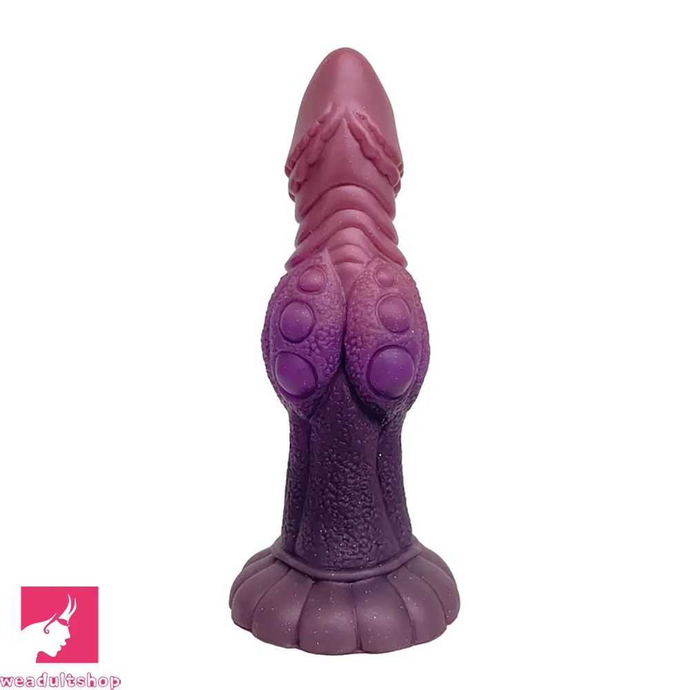 8.43in Monster Knot Silicone Soft Big Dildo Fantasy Odd Cock Love Cock