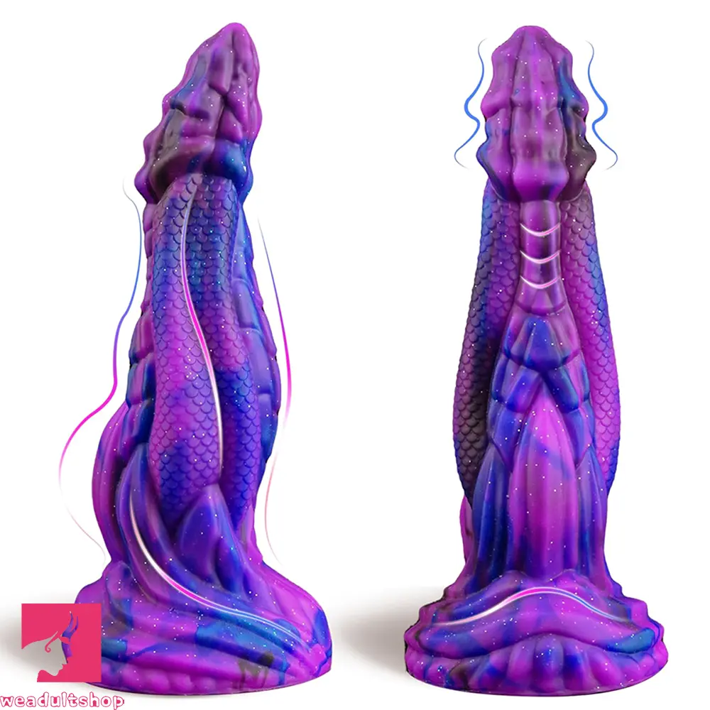 8.86in Dragon Creature Big Cock Silicone Dildo Pleasure Cock Love Toy