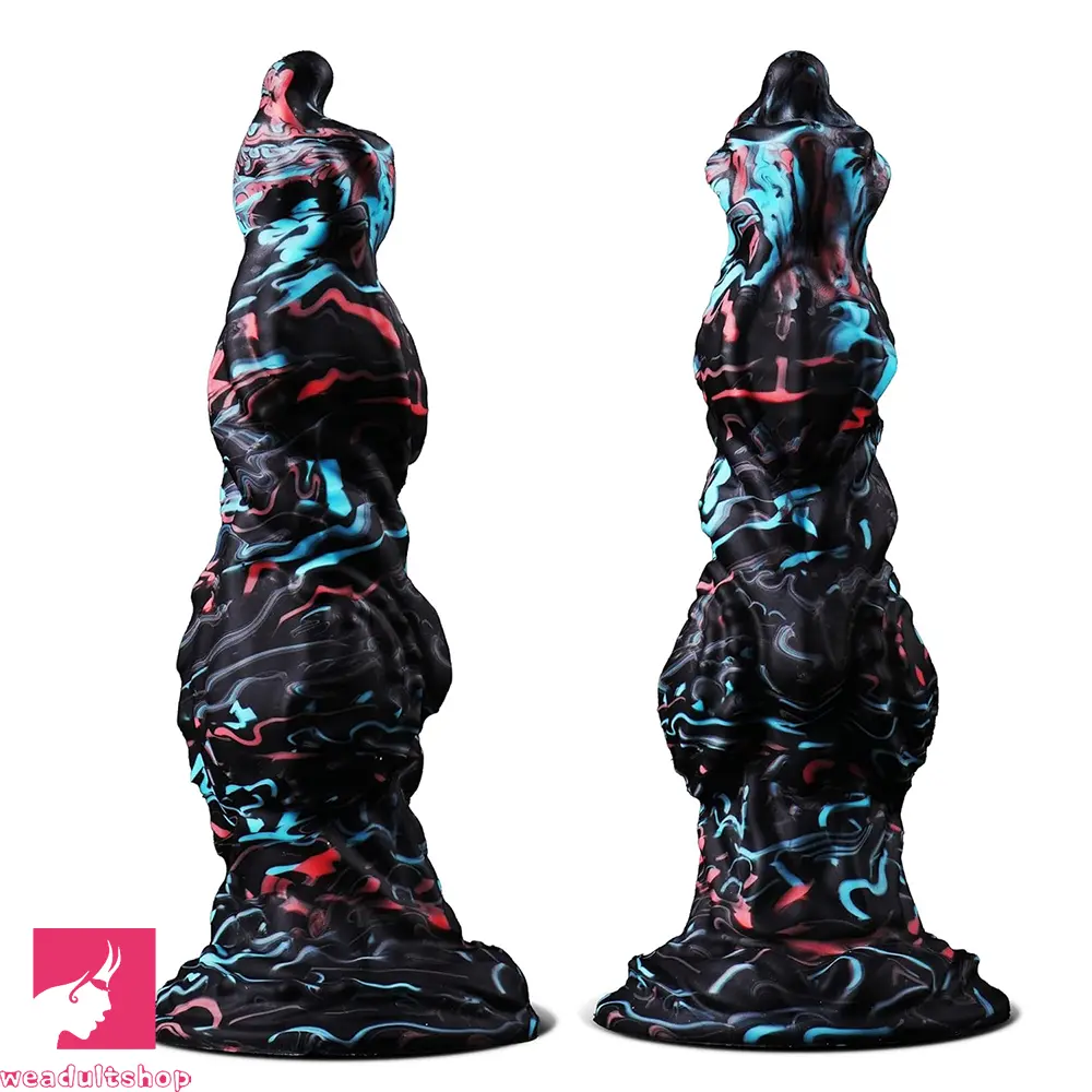 8.5in Fantasy Monster Knot Silicone Dildo For Vaginal and Anal Playtime