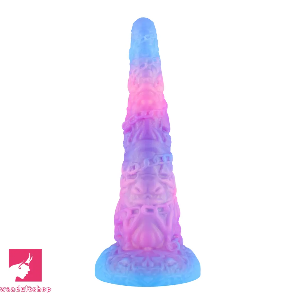 15.43in Huge Fantasy Monster Skeleton Wave Ridge Dildo Feeling Sex Toy