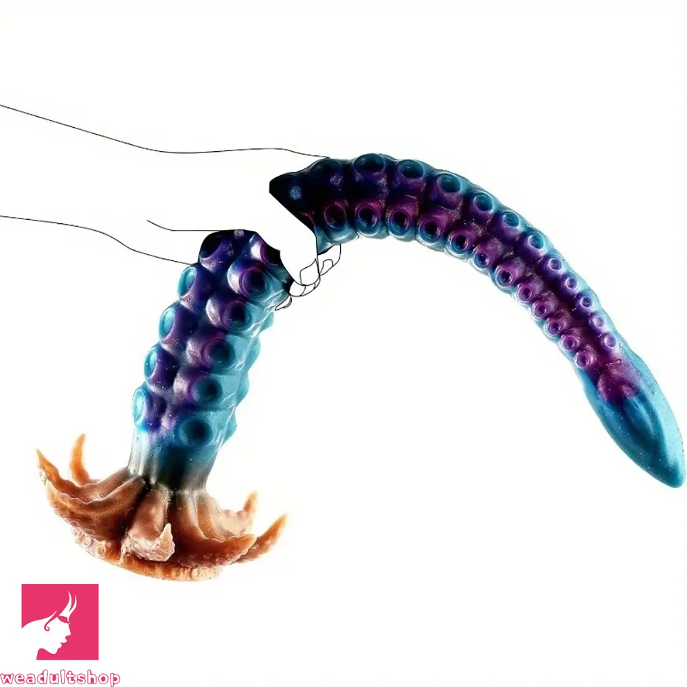 17.3in 19in 22.8in Tentacle Realistic Anal Plug Large Anal Dildo For Deepest