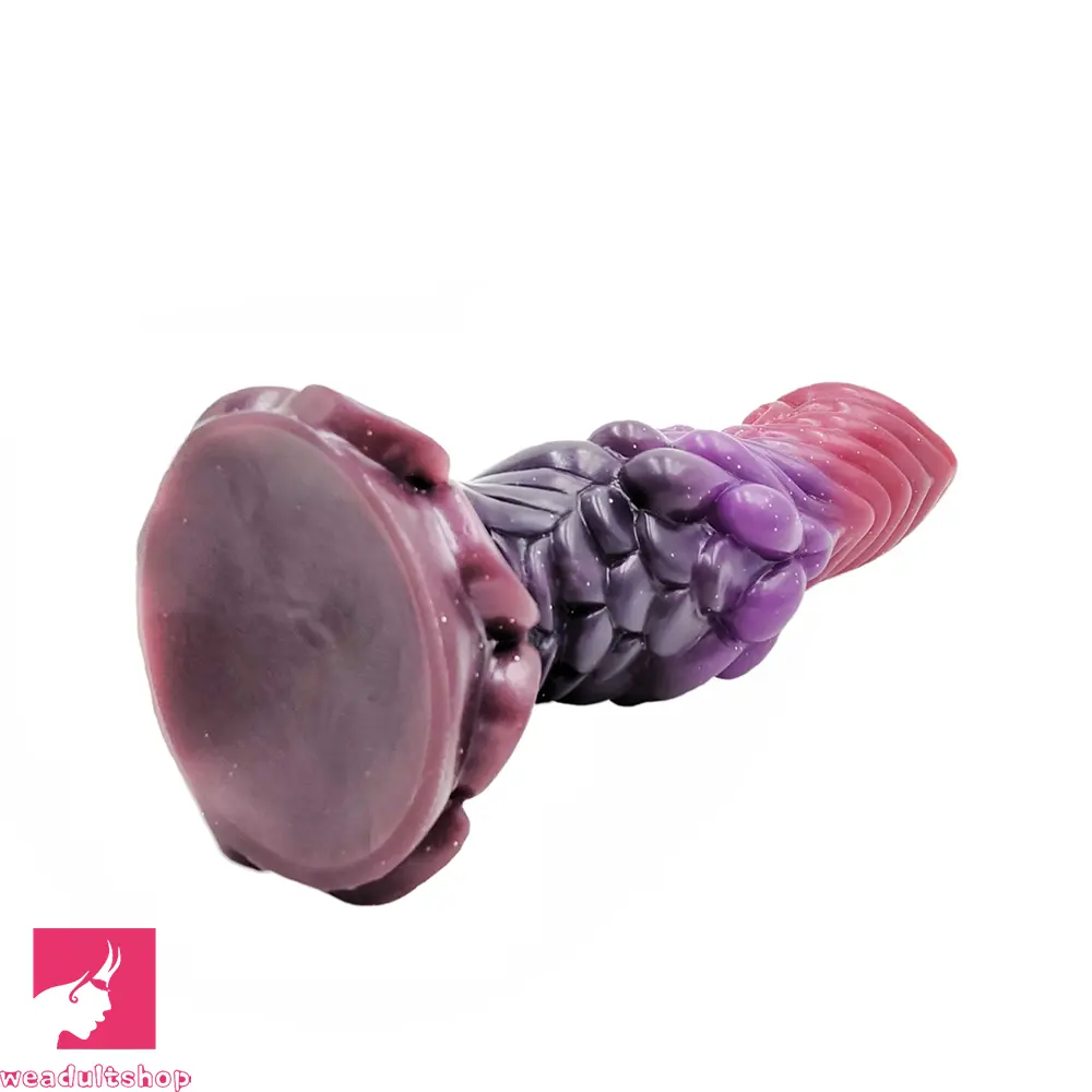 7.87in Monster Knot Luminous Dildo With Ribs Adult Sex Masturbator