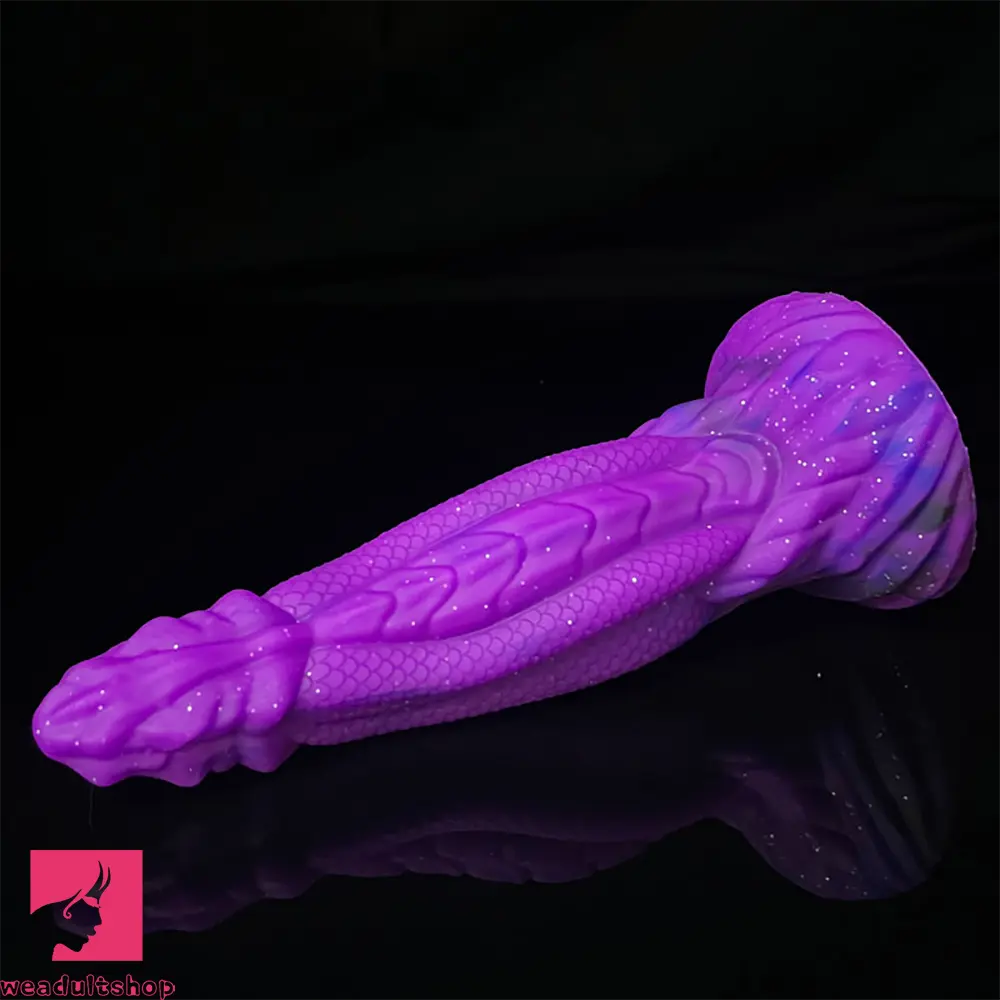 8.86in Dragon Creature Big Cock Silicone Dildo Pleasure Cock Love Toy
