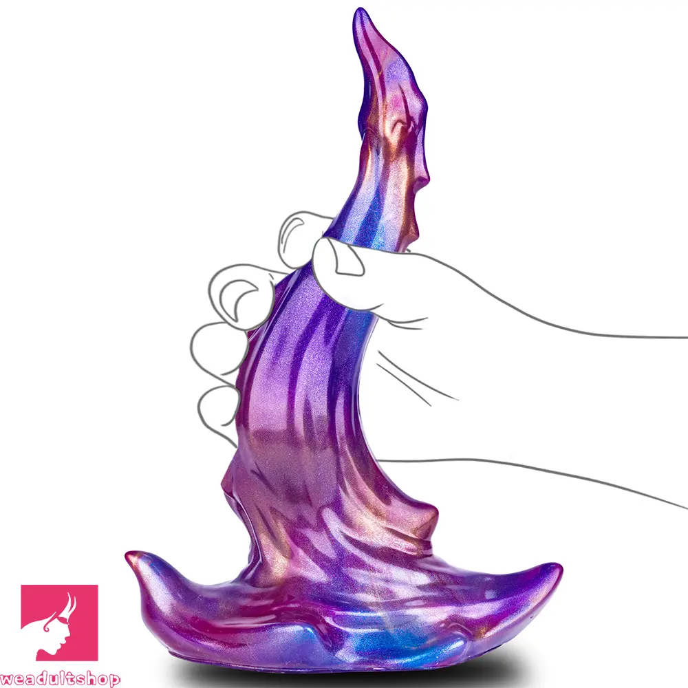 9.25in Knot Monster Silicone Dildo For G-Spot & Anal Stimulation Female