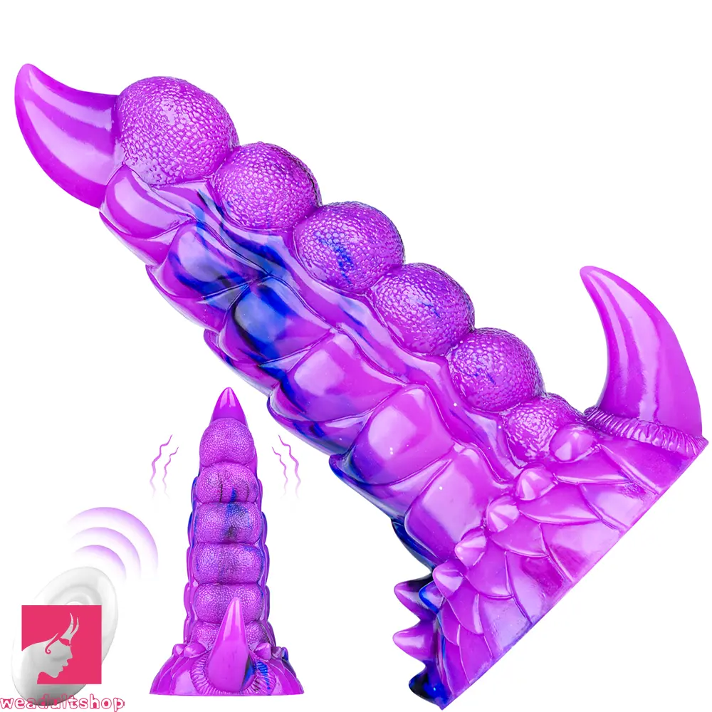 8.26in Tentacle Vibrating Remote Control Dildo Erotic Stimulation Feeling