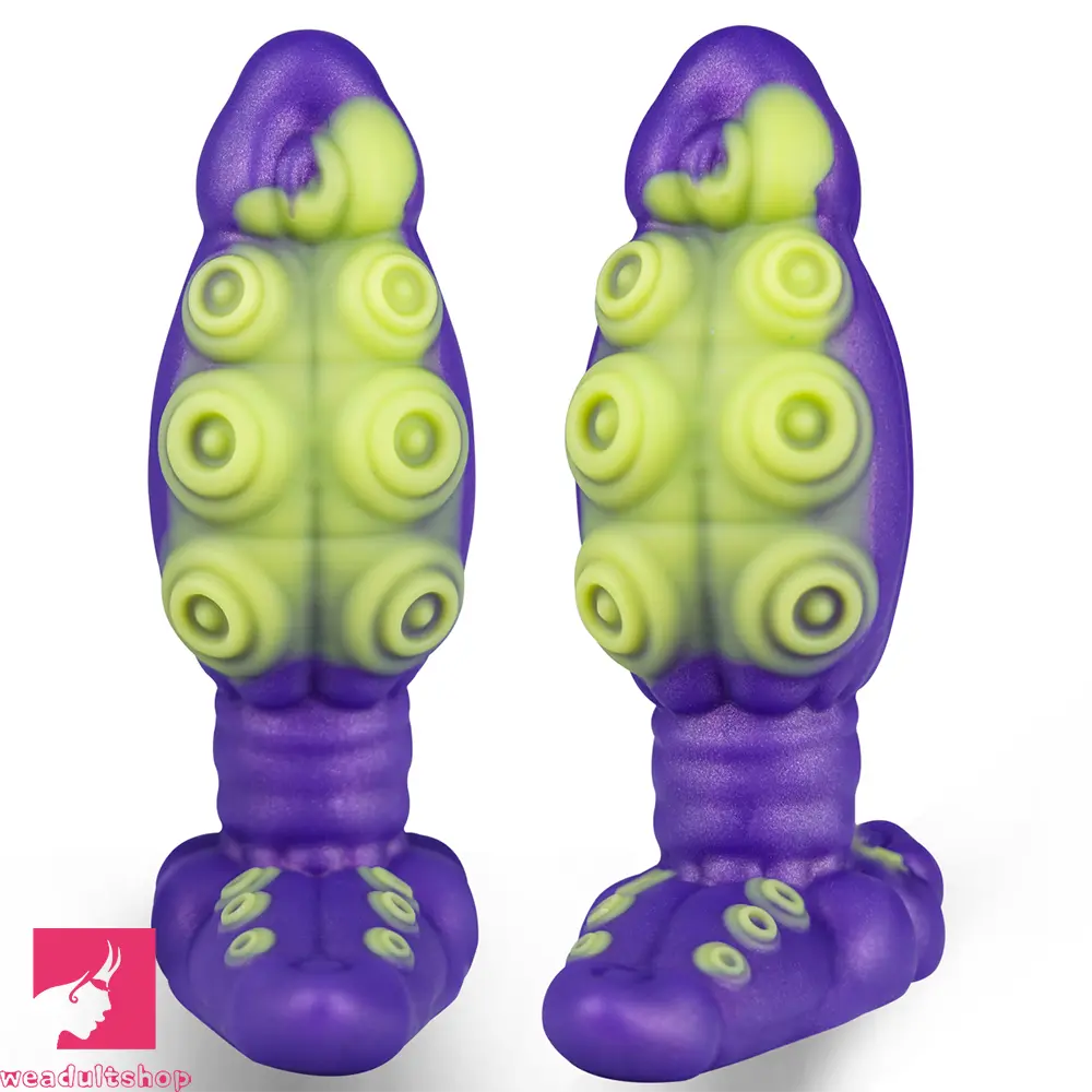 6.29in Tentacle Fantasy Creature Silicone Soft Dildo Vestibular Dilator