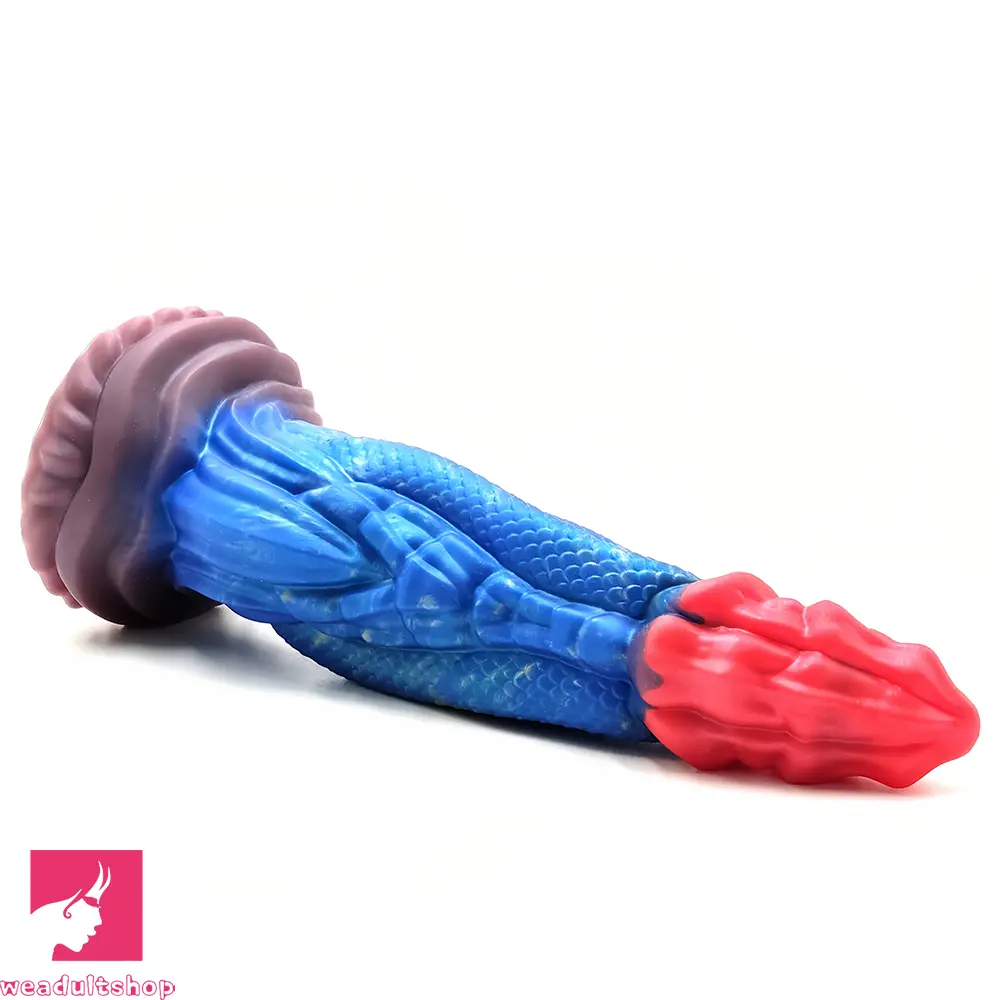 8.86in Dragon Creature Big Cock Silicone Dildo Pleasure Cock Love Toy