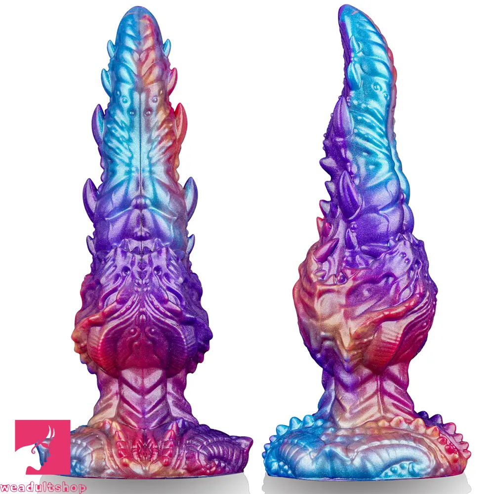 8.26in Big Fantasy Creature Silicone Dildo For Same Sex Couples Love