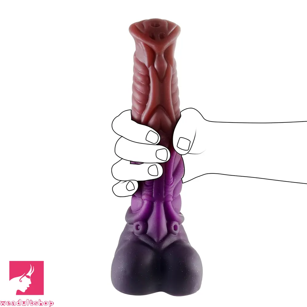9.6in Horse Cock Fantasy Monster Big Dildo For Stimulation Women Men