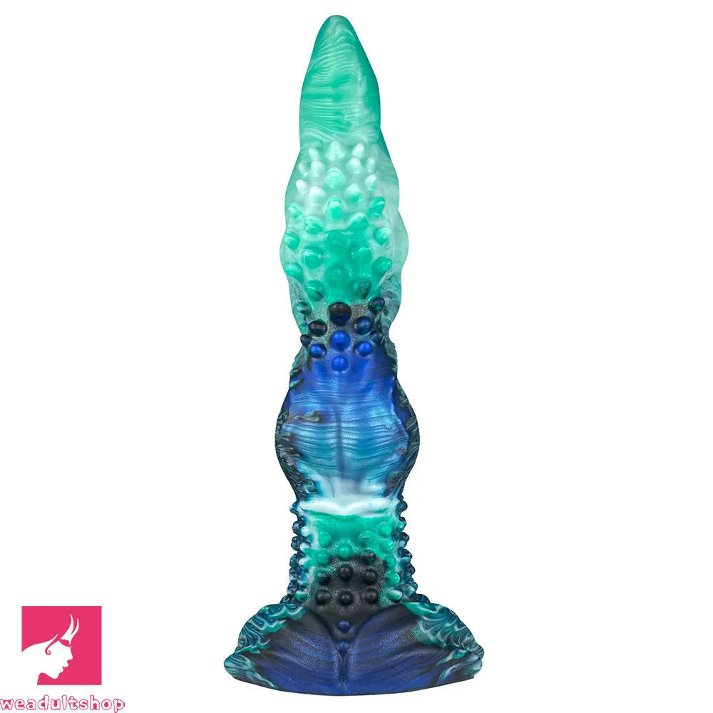 10.23in Monster Fantasy Silicone Spiked Dildo Soft Erotic Tool For Pleasure