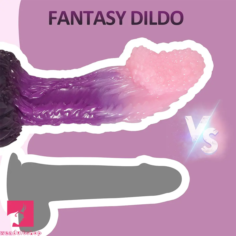 8in Fantasy Dragon Monster Silicone Big Dildo Bold Highquality Cock