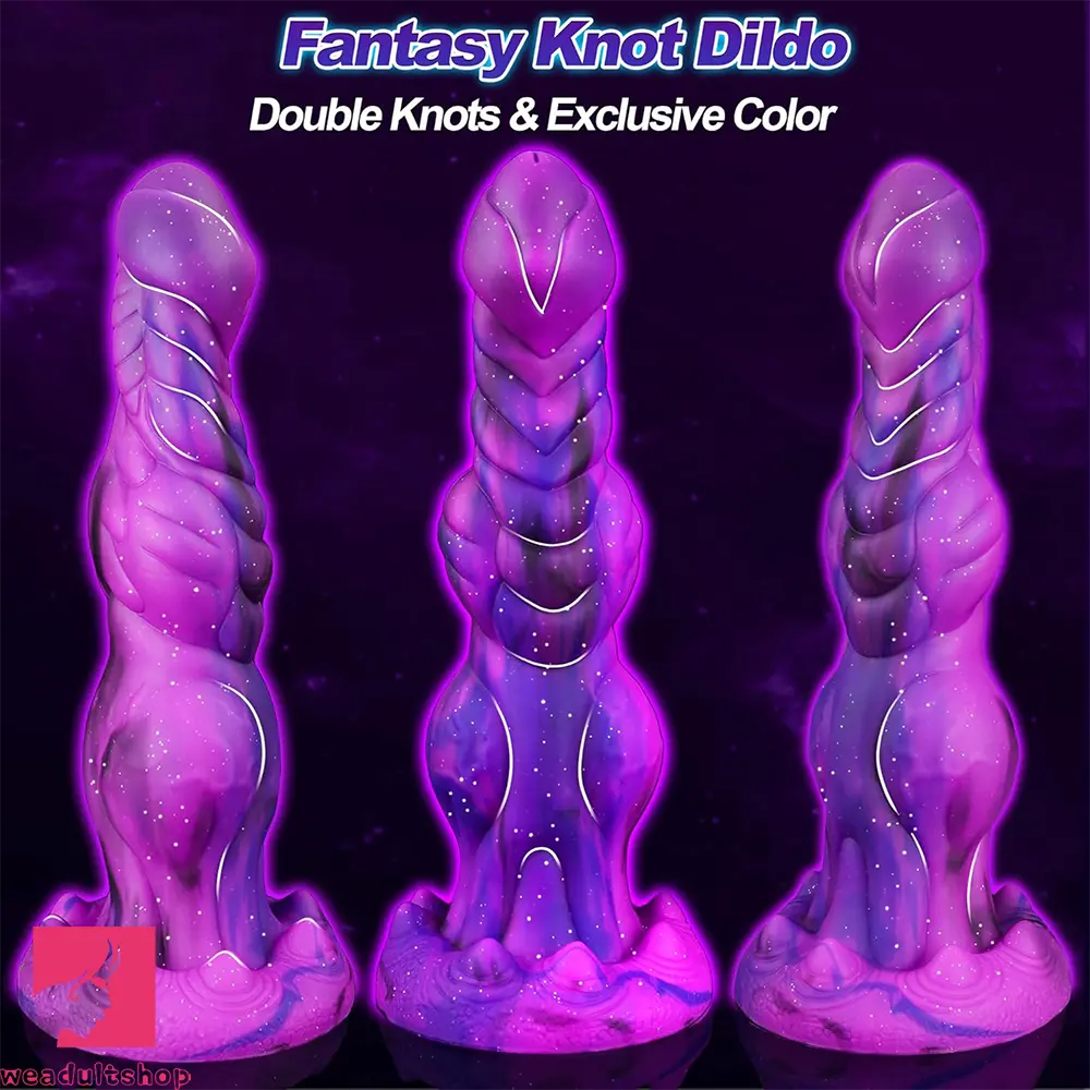 9.64in Knot Monster Silicone Big Soft Dildo For Immersive Experience Toy