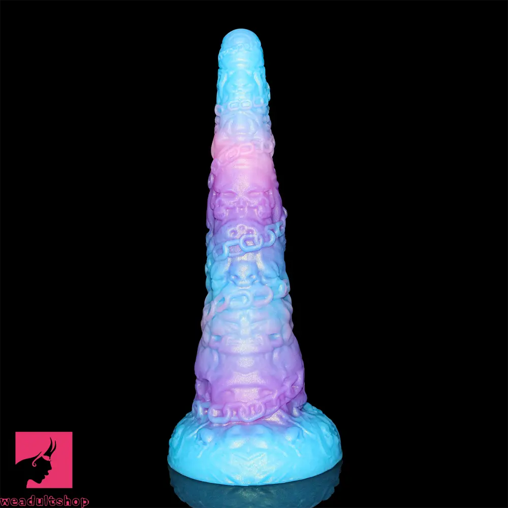 15.43in Huge Fantasy Monster Skeleton Wave Ridge Dildo Feeling Sex Toy