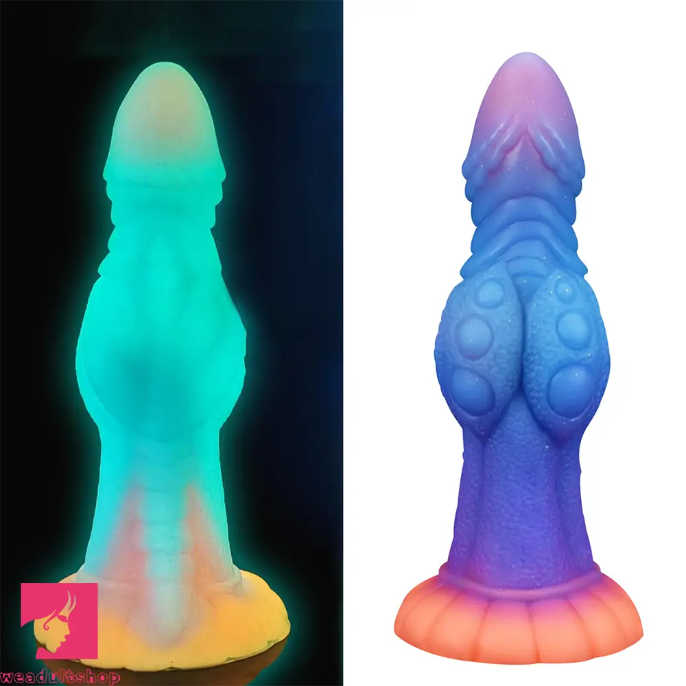 8.43in Monster Knot Silicone Soft Big Dildo Fantasy Odd Cock Love Cock