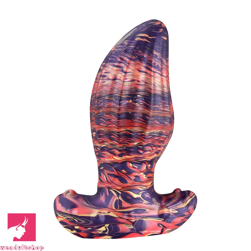 4.62in 5.7in 6.9in 7.67in 9.05in Wearable Silicone Soft Real Surface Dildo
