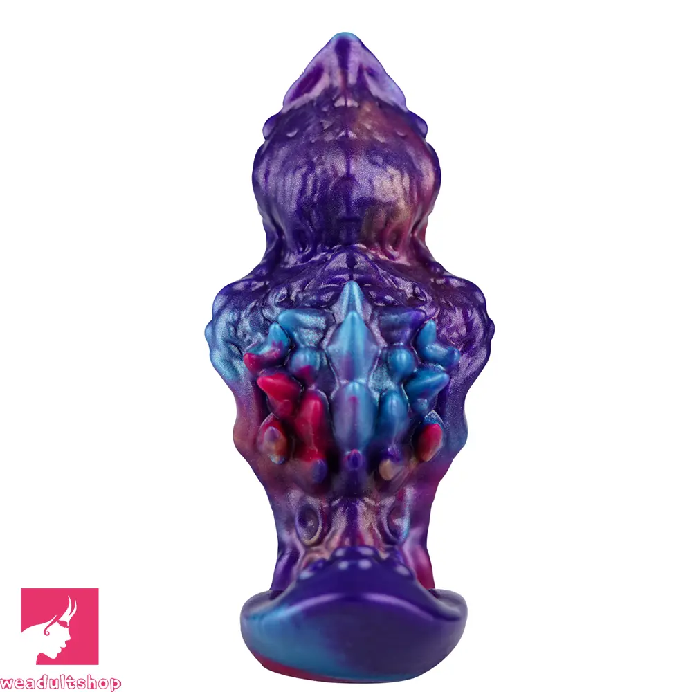 5.9in Fantasy Tentacle Soft Spiked T-shape Base Sharp Head Dildo