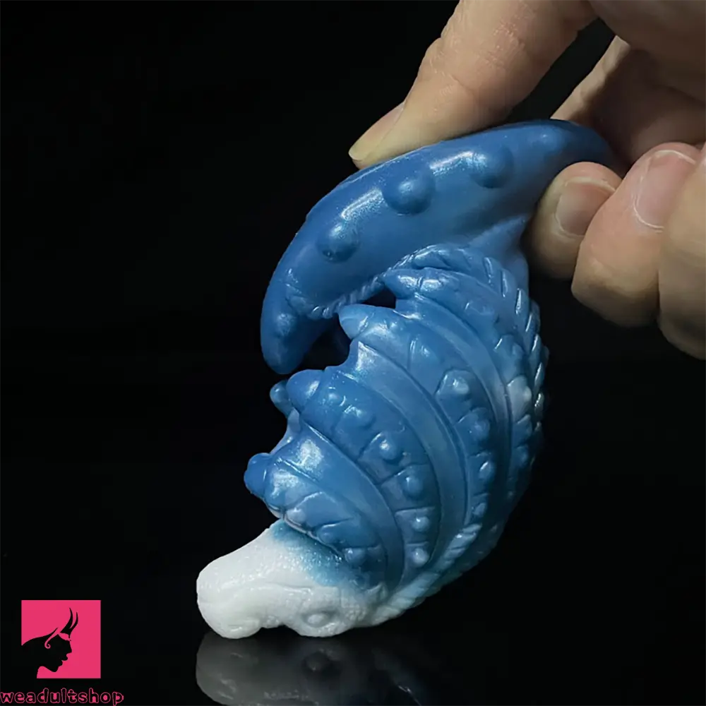 4.53in Small Fish Design Spiral Fantasy Dildo For Clit G-Spot Pleasure