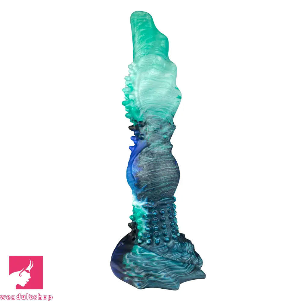 10.23in Monster Fantasy Silicone Spiked Dildo Soft Erotic Tool For Pleasure
