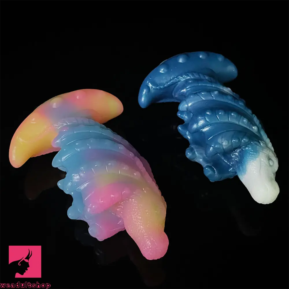 4.53in Small Fish Design Spiral Fantasy Dildo For Clit G-Spot Pleasure