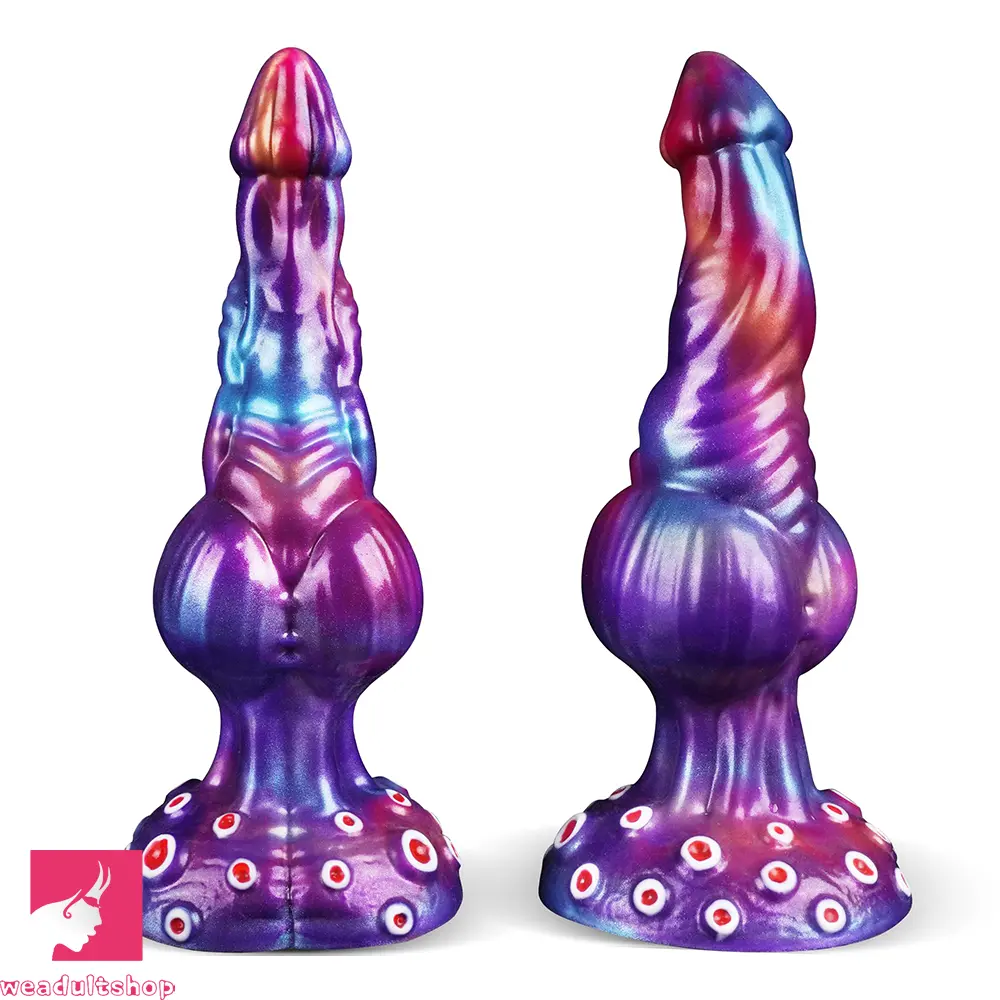 9.25in Jellyfish Seahorse Conch Coral Odd Creature Knot Big Dildo