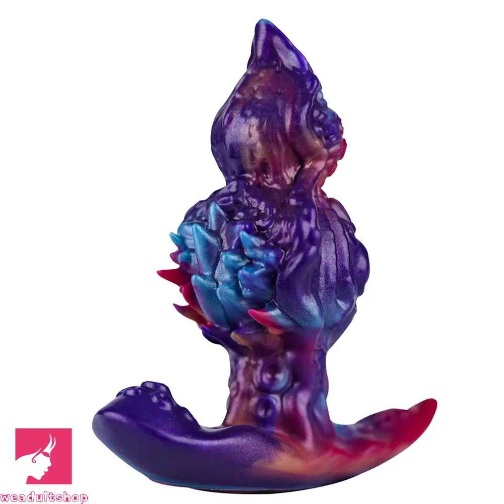 5.9in Fantasy Tentacle Soft Spiked T-shape Base Sharp Head Dildo